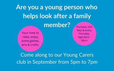 New Young Carers club in Chelmsford
