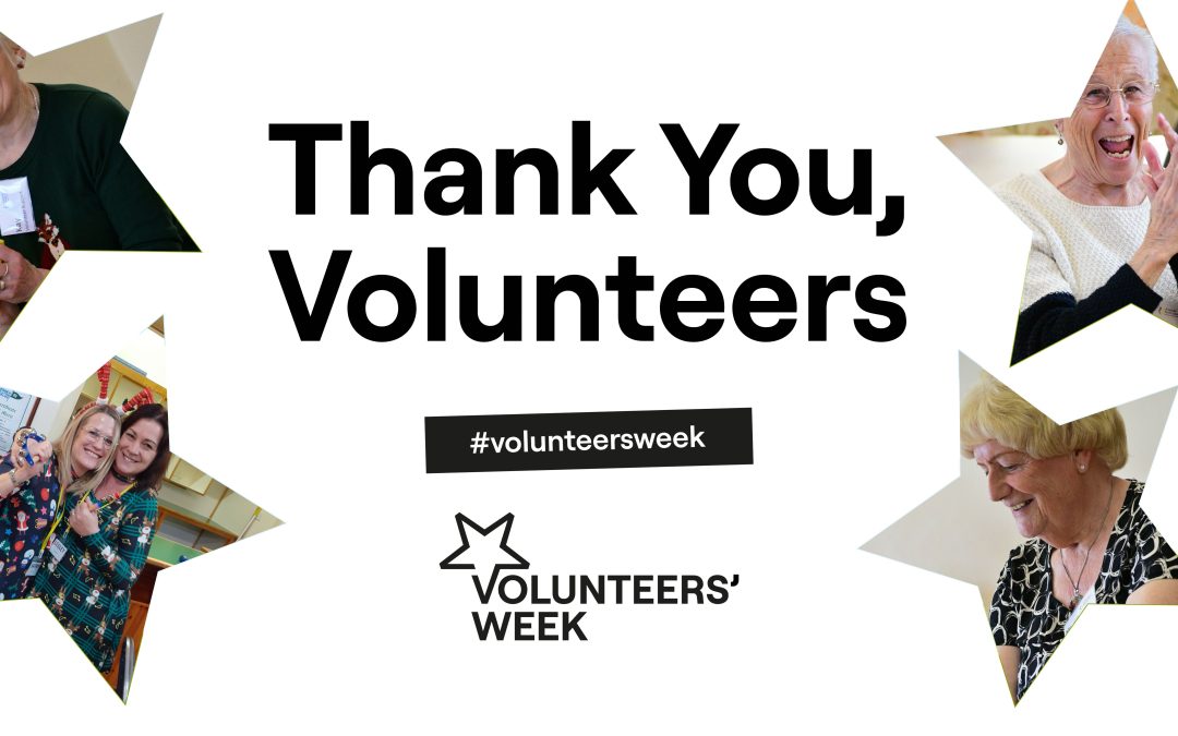 Celebrating our volunteers: Volunteers Week 3 – 9 June 2024