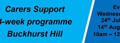 Carers Support Programme: Buckhurst Hill