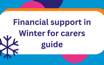 Financial support in winter for carers