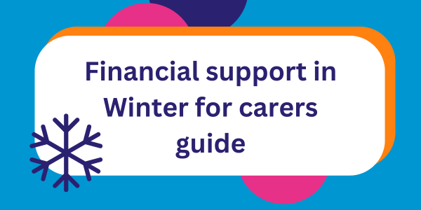 Financial support in winter for carers