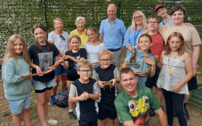 Making memories: A visit from Rocky’s Petting Zoo
