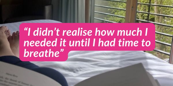 “I had time to breathe”